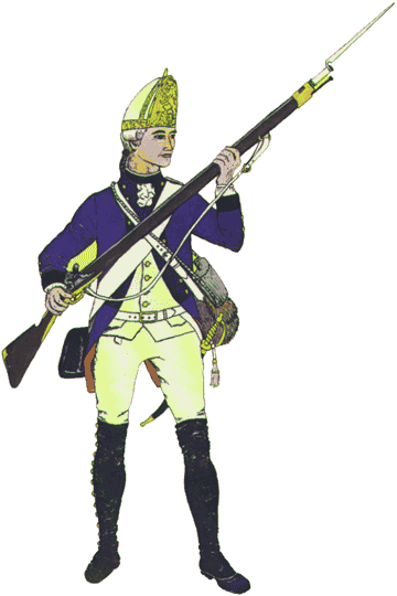 photo of a Hessian soldier